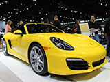 Yellow Porsche Boxster S