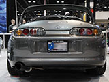 Rear of Toyota Supra