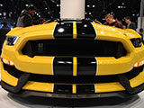 Grille of a Ford Mustang Shelby GT350