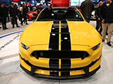Yellow 2018 Ford Mustang Shelby GT350