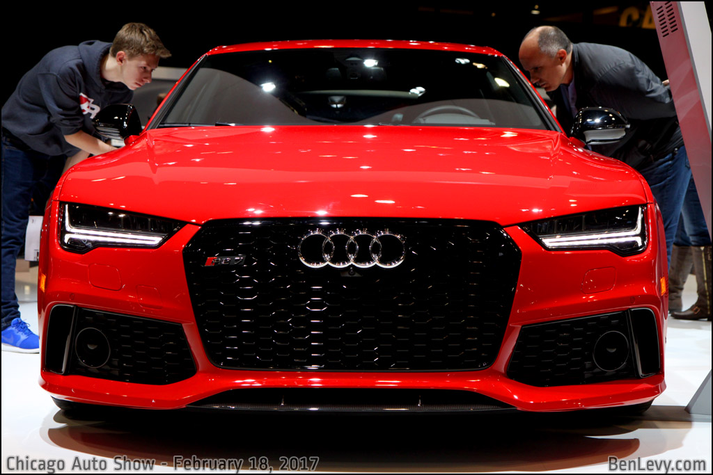 Front of Audi RS 7