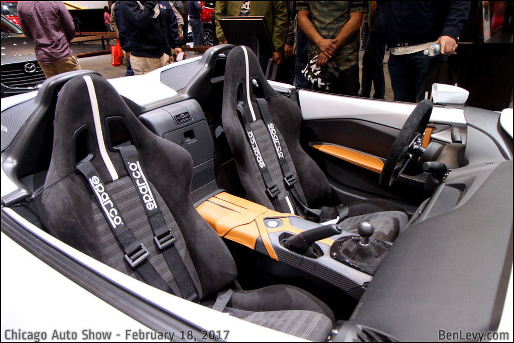 Mazda MX-5 Miata Speedster seats