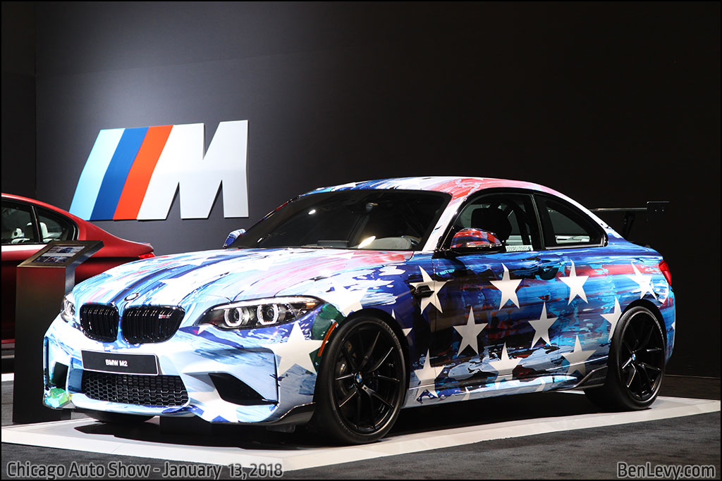 2018 BMW M2 Art Wrap Car