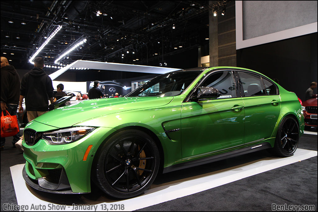 F80 BMW M3 in Java Green