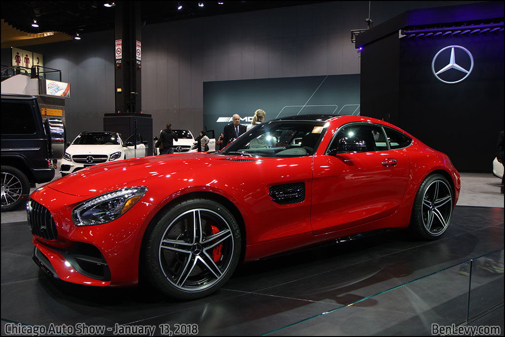 Red AMG GT