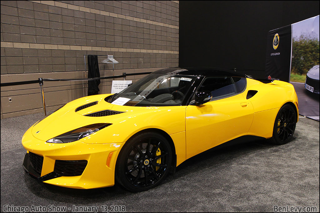 Lotus Evora 400 in Solid Yellow