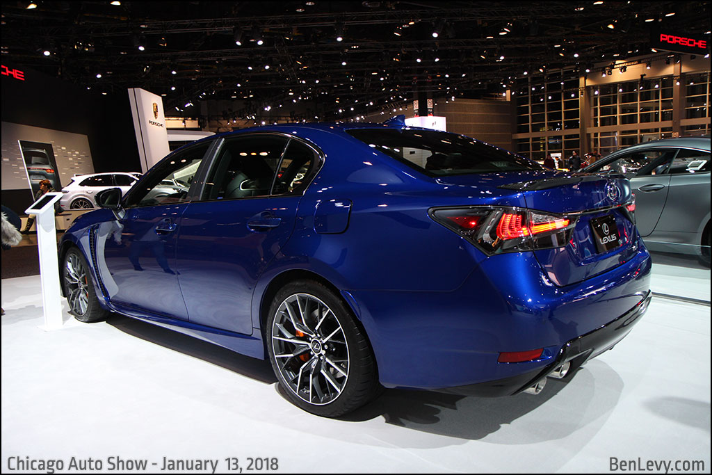 Lexus GS F in Ultrasonic Blue Mica 2.0