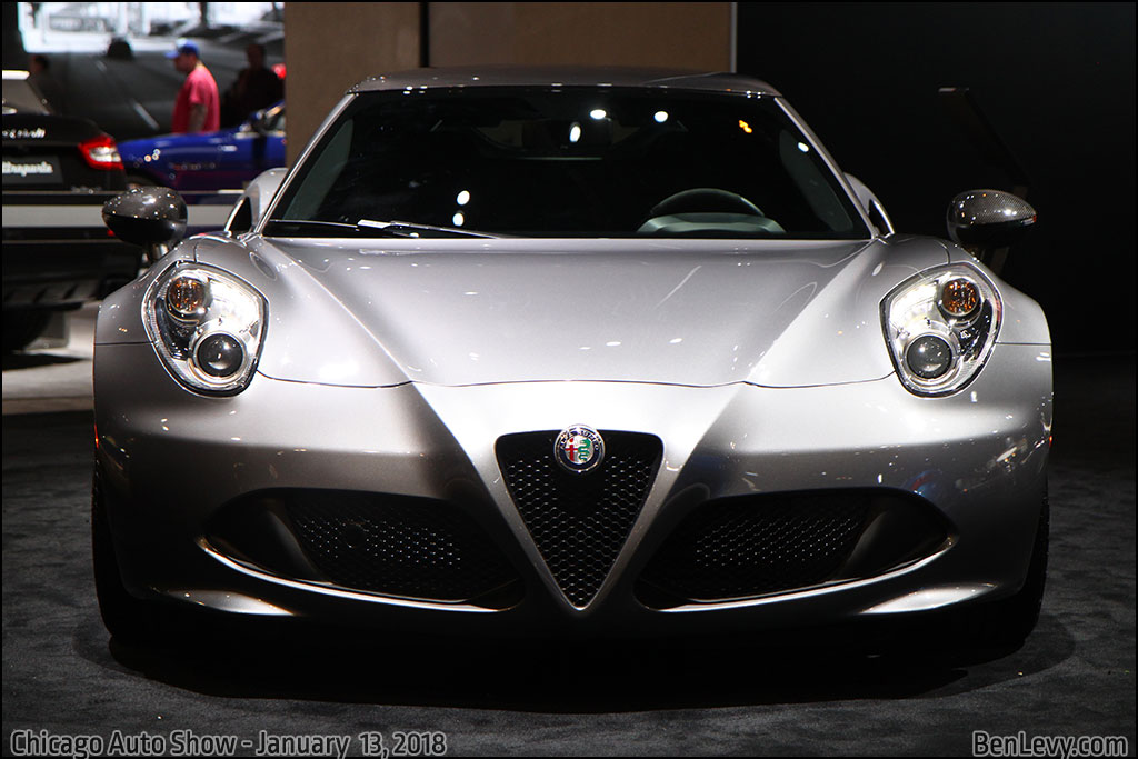 Alfa Romeo 4C coupe in Basalt Gray Metallic