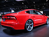 Red Audi S7
