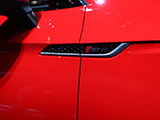 Fender vent on Red Audi RS5