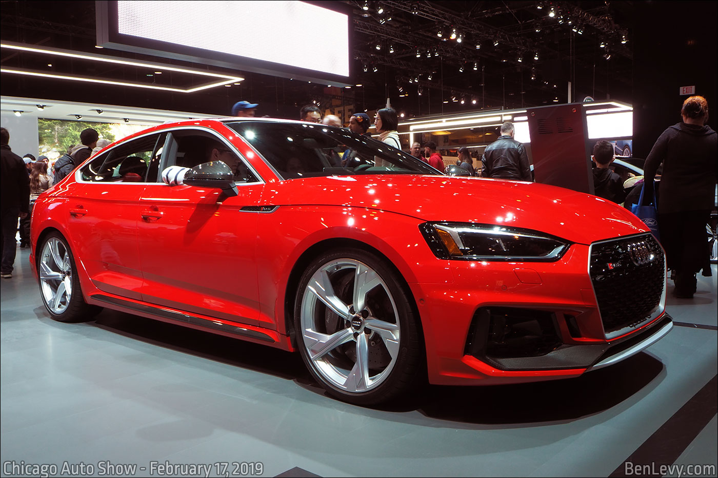 Red Audi RS 5 Sportback