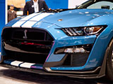Front bumper of 2020 Ford Mustang Shelby GT500