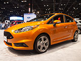 Orange Ford Fiesta ST