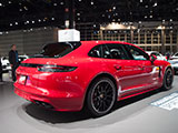 Red Porsche Panamera GTS Sport Turismo