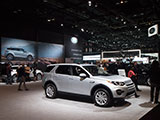 Land Rover section at the Chicago Auto Show