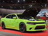 Green Dodge Charger SRT Hellcat