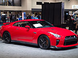 Red Nissan GT-R