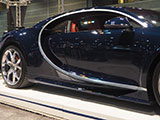 Bugatti Chiron's rear intake