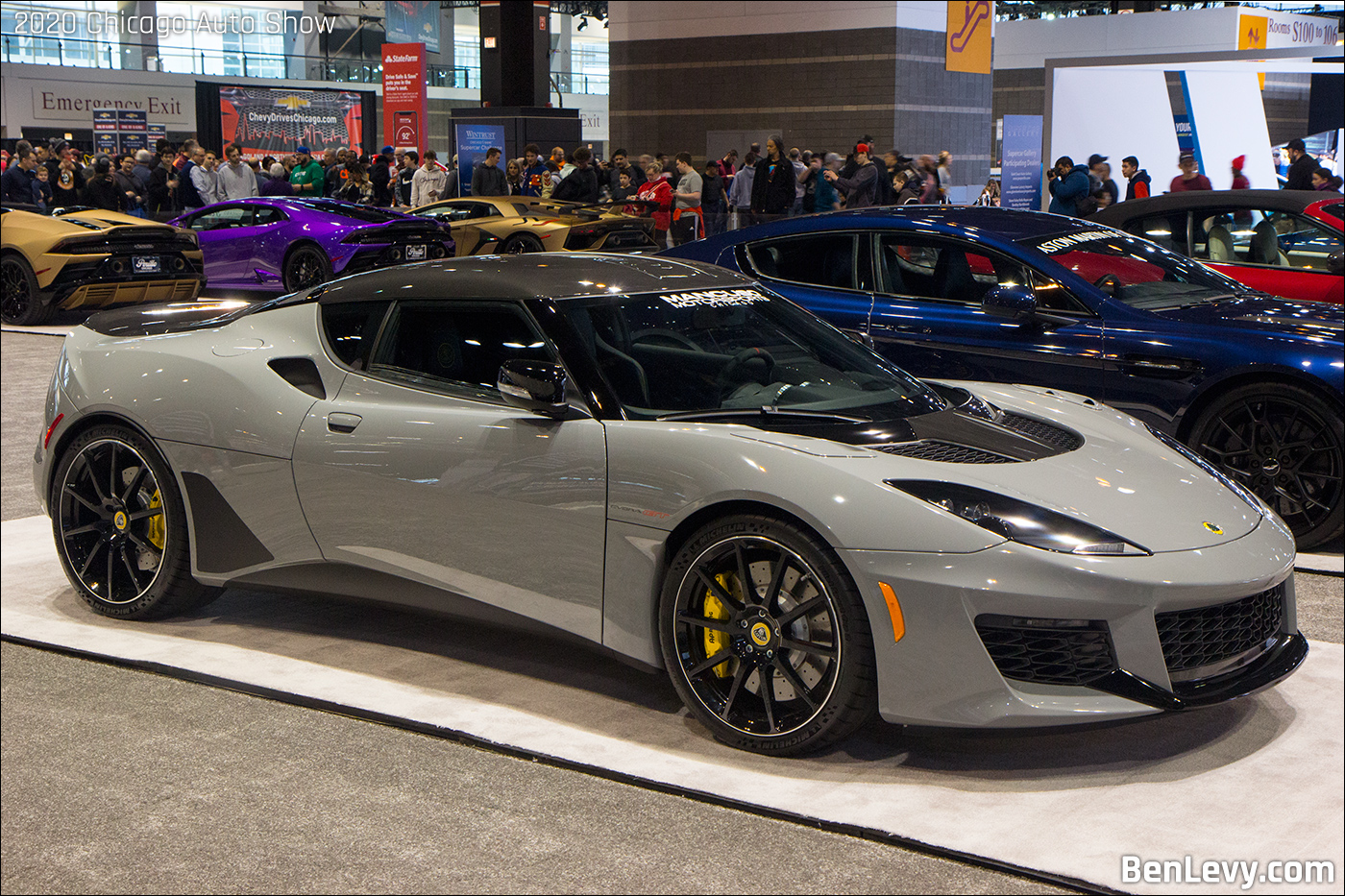 Grey Lotus Evora GT