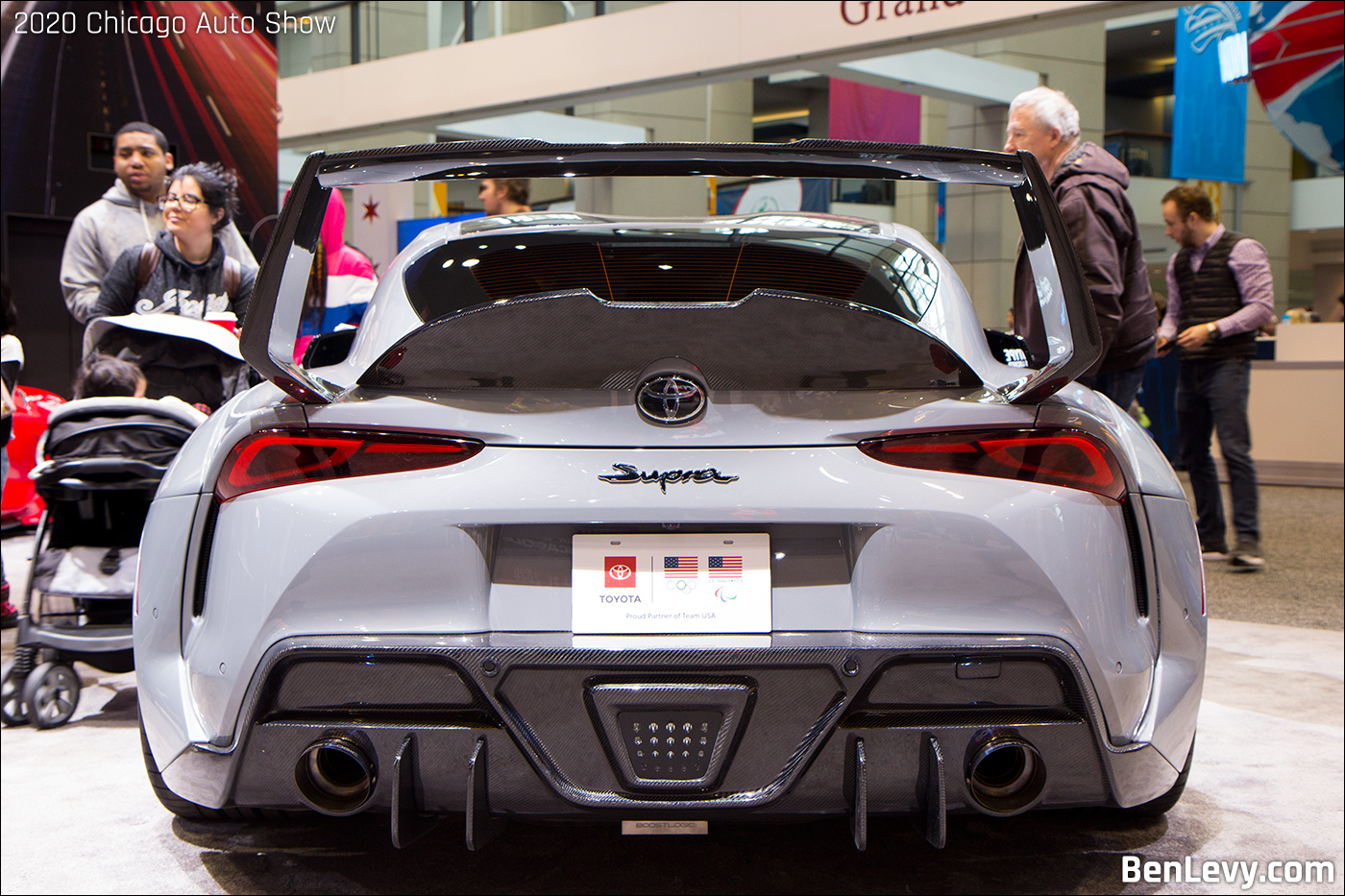 Rear of Toyota GR Hyperspeed Edition