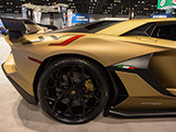Rear fender of Lamborghini Aventador SVJ