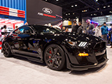 Black Mustang Shelby GT500