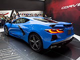 2020 Corvette Stingray convertible in rapid blue