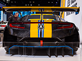 Rear of the Acura NSX GT3