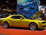 2020 Dodge Challenger 50th Anniversary Edition in Gold Rush paint