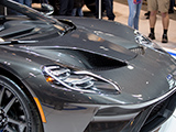 Front of Ford GT Liquid Carbon