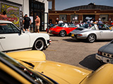 Vintage Porsches at Checkeditout Chicago 2021