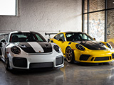 Porsche 991 GT2 RS and GT3 RS