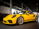 Yellow Porsche 911 GT3 RS at Checkeditout