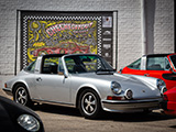 Silver Porsche 911 Targa at Checkeditout in 2021