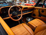 Beautriful Tan Interior in Porsche 911