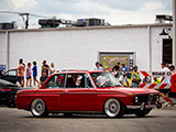 Red BMW 2002 in Chicago