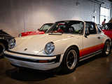 White Porsche 911 Targa