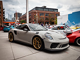 Chalk Porsche 911 GT3 at Checkeditout Chicago 2021
