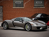 Porsche 918 Spyder in Meteor Grey Metallic