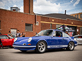 Restored Blue Porsche