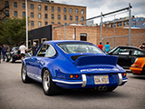 Restored Blue Porsche