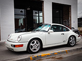 White Porsche 911 RS America