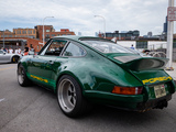 Rear Quarter of Irish Green Outlaw Porsche 911