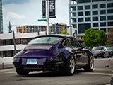 Purple Backdate Porsche 964 at Checkeditout 2021