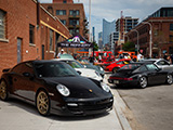 Porsche 911s on Fulton for Checkeditout Chicago
