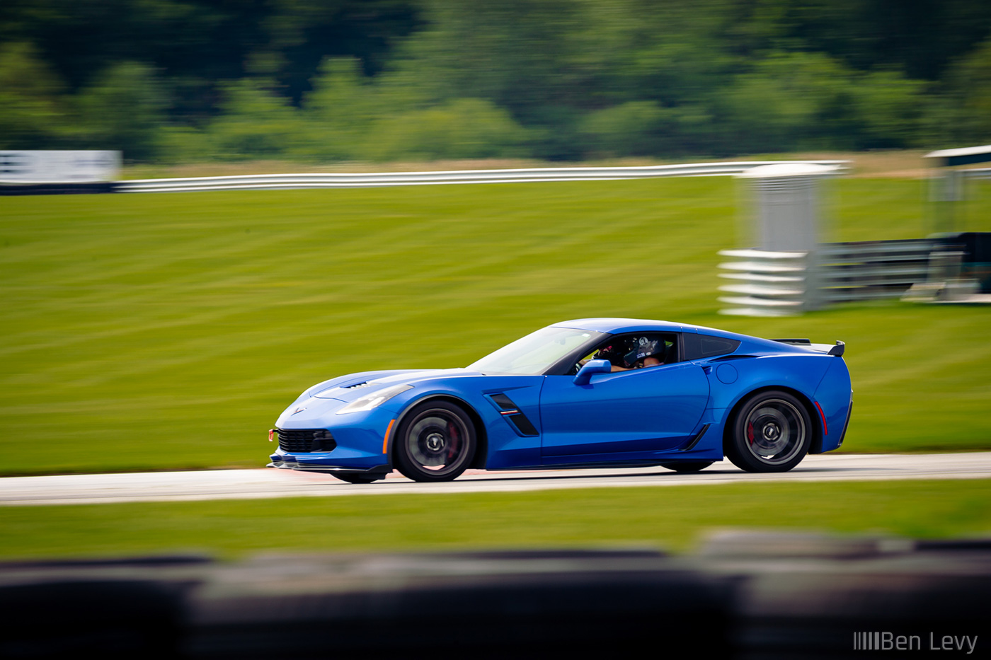 Jack (from SavageGeese) Driving His Corvette Grand Sport at Autobahn Country Club