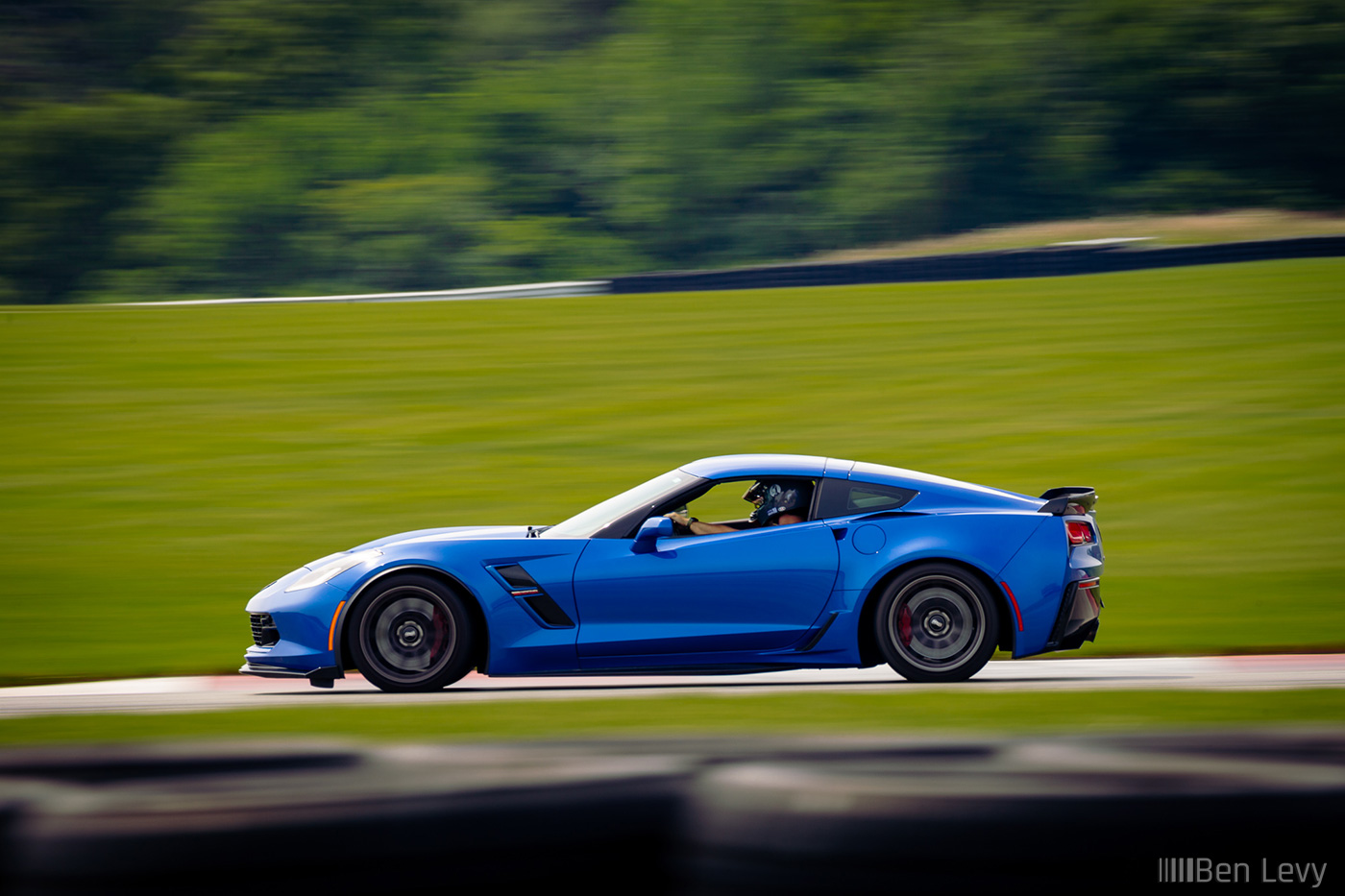 Jack (from SavageGeese) driving his Corvette Grand Sport at Autobahn Country Club