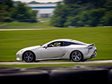 Mark (SavageGeese) Driving a Lexus LC500 on the Track