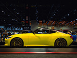 Side Profile of a Yellow Nissan Z Proto