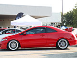 Red Civic Si coupe